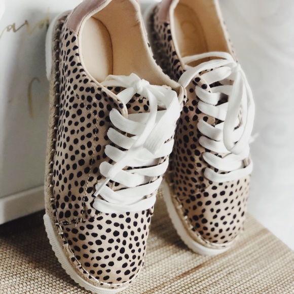 Leopard Espadrilles Sneakers - Picture 2 of 6